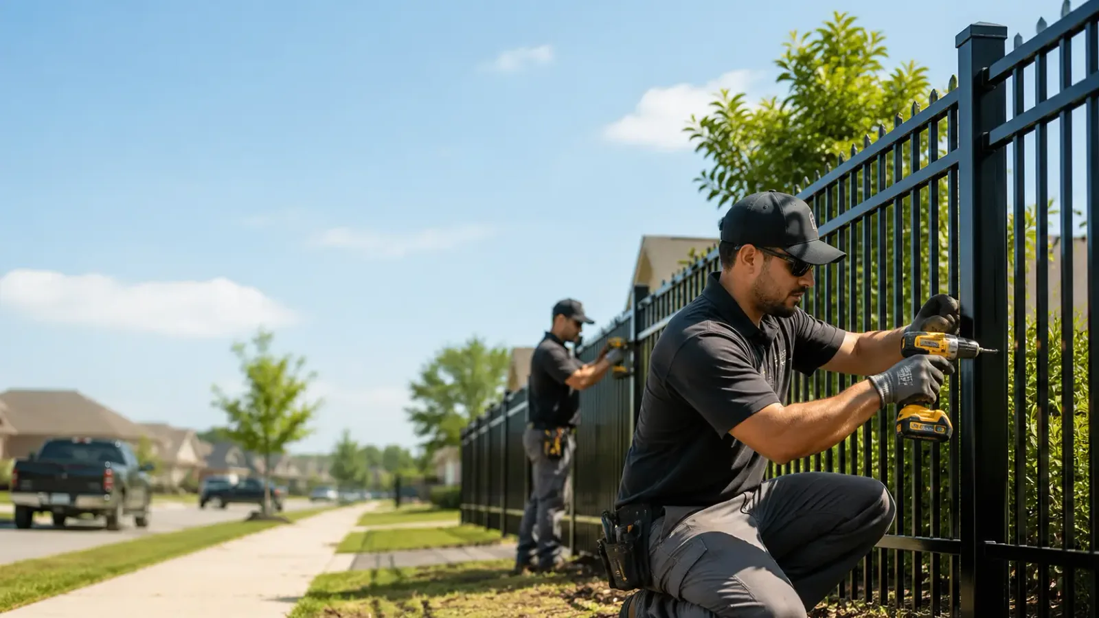 Metal Fence Installation in Larimer, PA